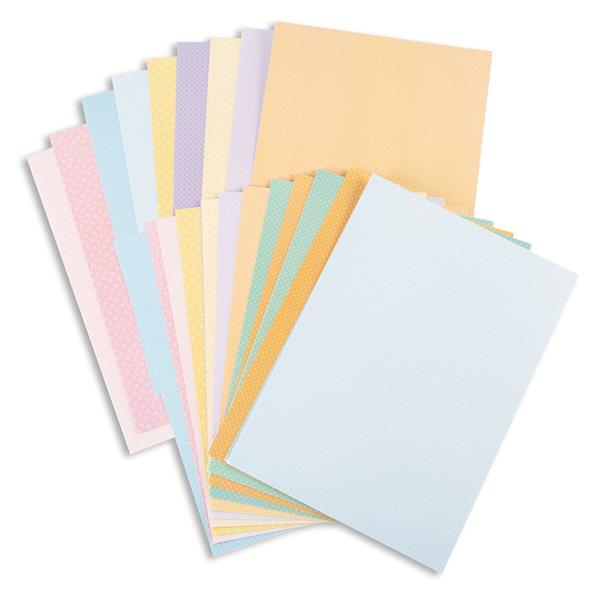 Kanban Pretty Pastels Printed Cardstock - Pack of 24 - 376856