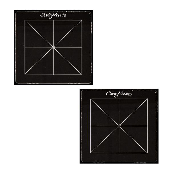 Clarity Crafts 2 x 4x4" Mega Mounts - 376967