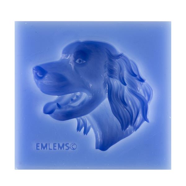 Emlems Spaniel Face Silicone Mould - 384428