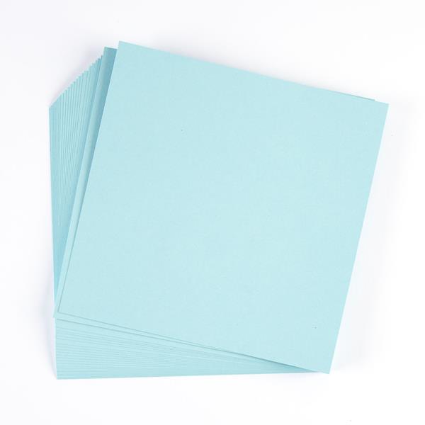 Pink Frog Crafts True Light Blue Card - 20x20cm - 290gsm - 50 She - 386114