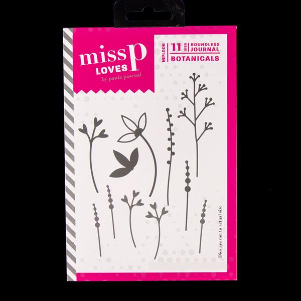 Miss P Loves Die Set 006 - Botanicals - 11 Dies - 387108