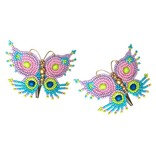 Spellbound Beads Butterfly Clips Kit - Makes 2 - 391819
