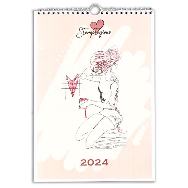 Stamptagious 2024 A4 Calendar - 392163