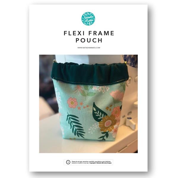 Natasha Makes Flexi Frame Pouch Pattern - 392615