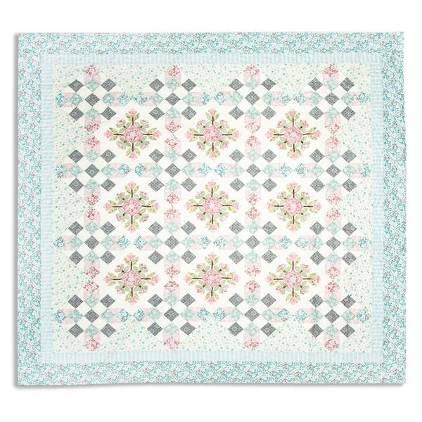 Quilter's Trading Post Budding Rose Quilt Kit - 393869