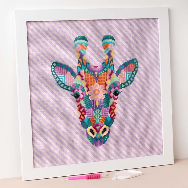 Meloca Designs Mandala Giraffe Diamond Painting Kit - 398330