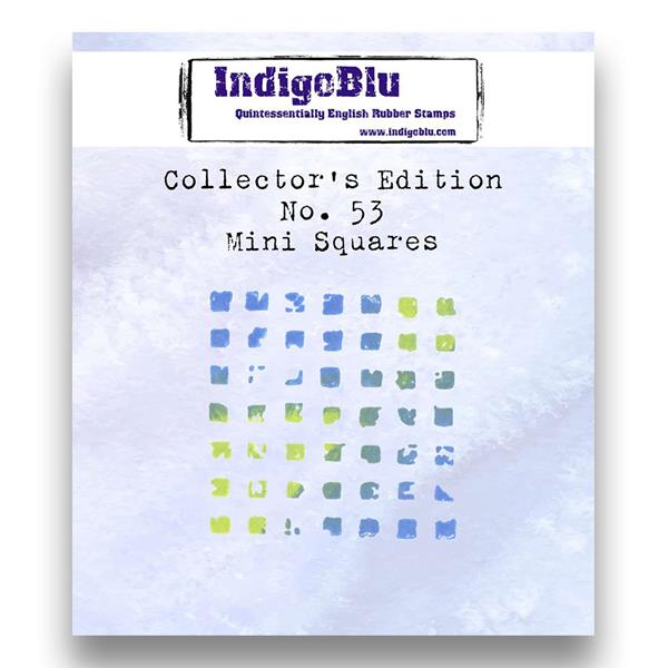 IndigoBlu Collectors Edition Stamp No. 53 - Mini Squares - 400512