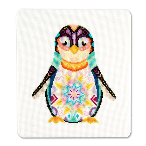 Meloca Designs Mandala Penguin Cross Stitch Kit - 402822