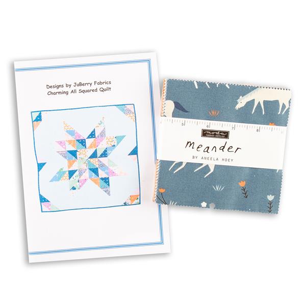 Juberry Designs Meander Charm Pack with All Starred Pattern - 406219