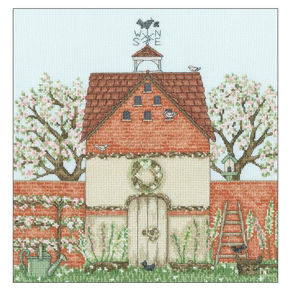 Bothy Threads Dovecote Counted Cross Stitch Kit - 26 x 26cm - 407921