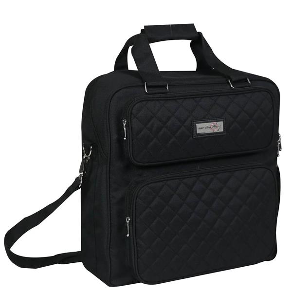 Everything Mary Scrapbook Carry Case-Black Quilted - 409440