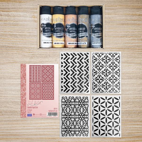 Craft Master Rounded Repetition & Paint Bundle - 409792
