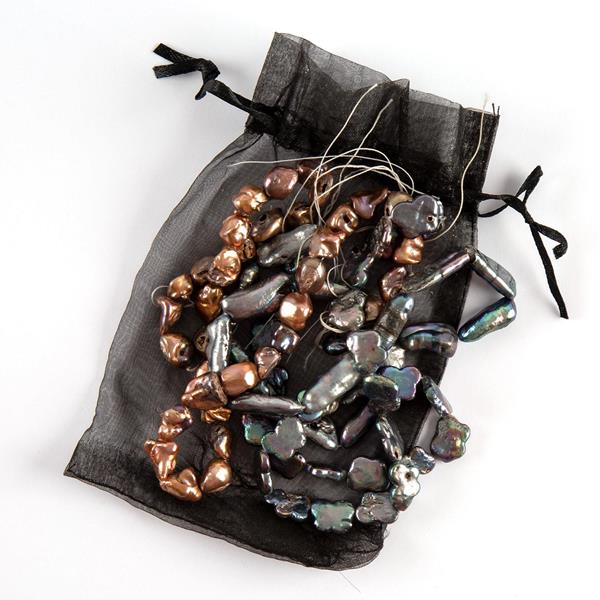 Aldridge Crafts Natural Keshi Freshwater Shaped Pearls - Butterfl - 413810