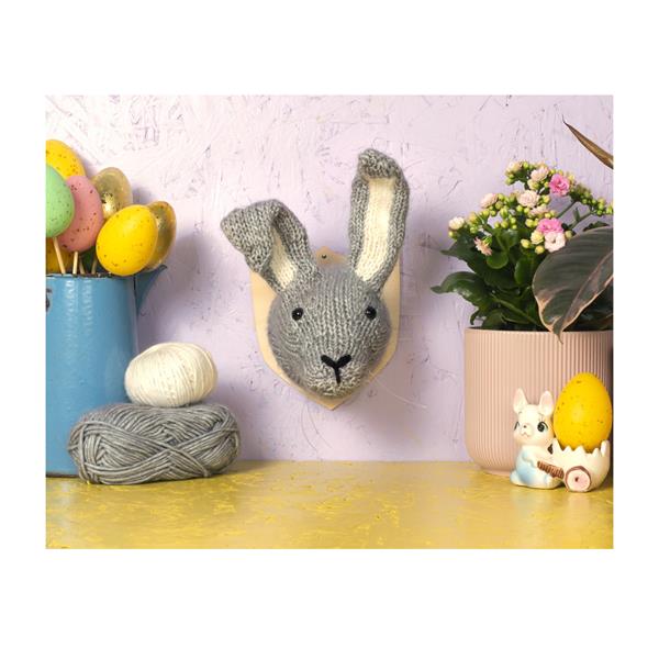 Sincerely Louise Mini Hare Head Knitting Kit - 416189