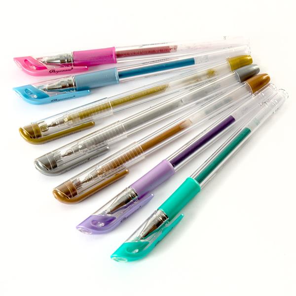  Sargent Art 10 Count Assorted Color Metallic Gel Pens