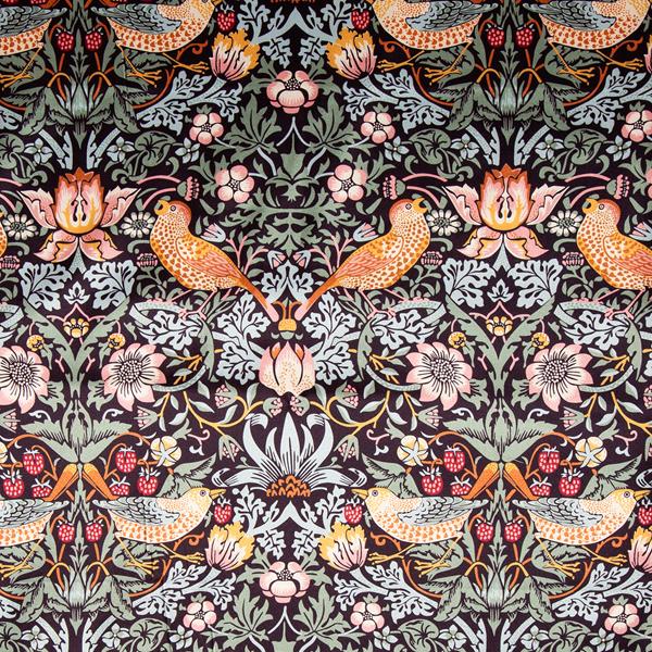 Visage Luxe William Morris Faux Silk Fabric Piece - 1m - 420096