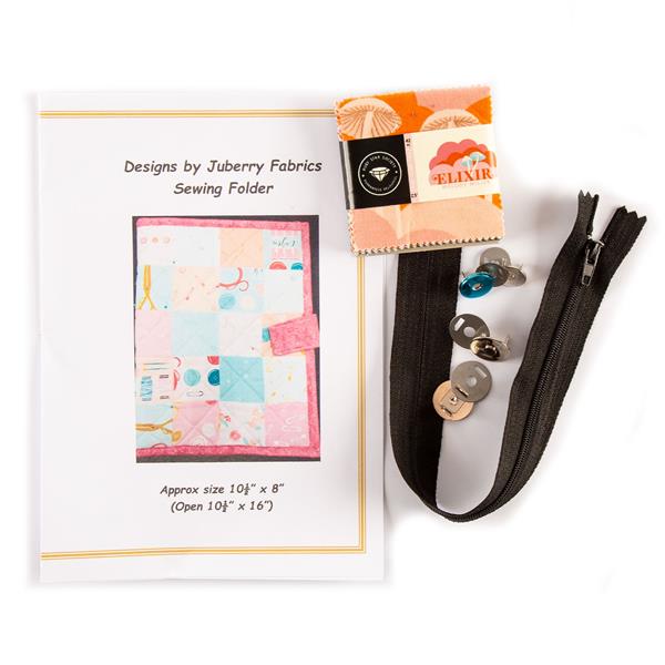 Juberry Designs Elixir Mini Charm Pack with Pattern, Zip and Snap - 424408