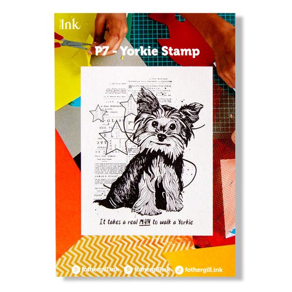 Fothergill Ink A6 Stamp Set - Yorkie - 1 Stamp - 427337