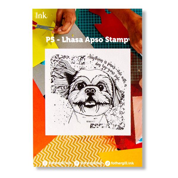 Fothergill Ink A6 Stamp Set - Lhasa Aspo - 1 Stamp - 433984