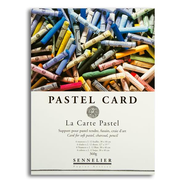 Sennelier La Carte Pastel Pad 30x40cm - 360gsm - 12 Sheets - 435314