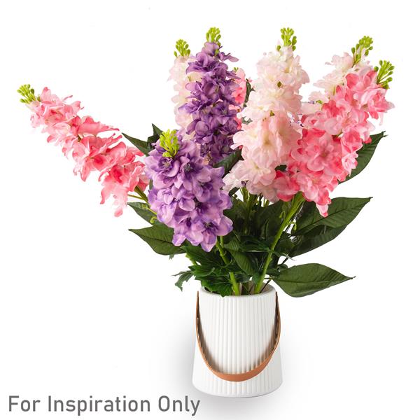 Forever Flowerz Delphinium Collection- Yellow, Pale Pink and Purp - 441779