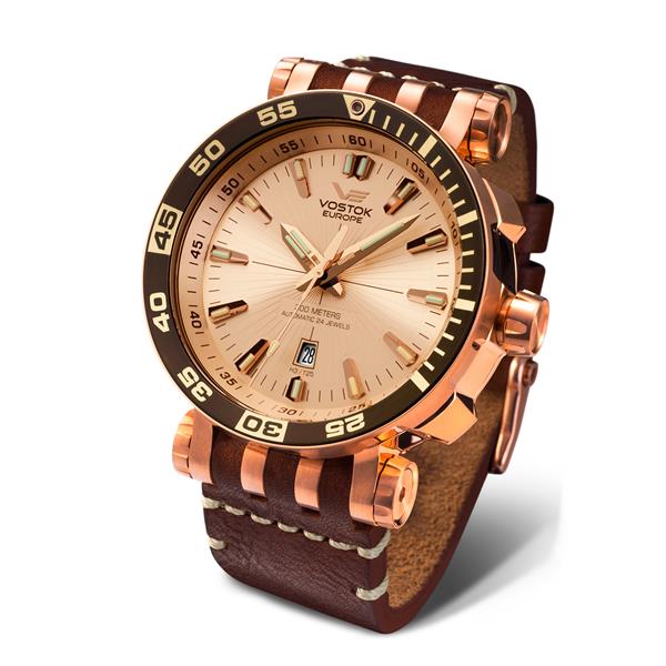 Vostok Europe Energia PVD Automatic with Genuine Leather Strap - 449326