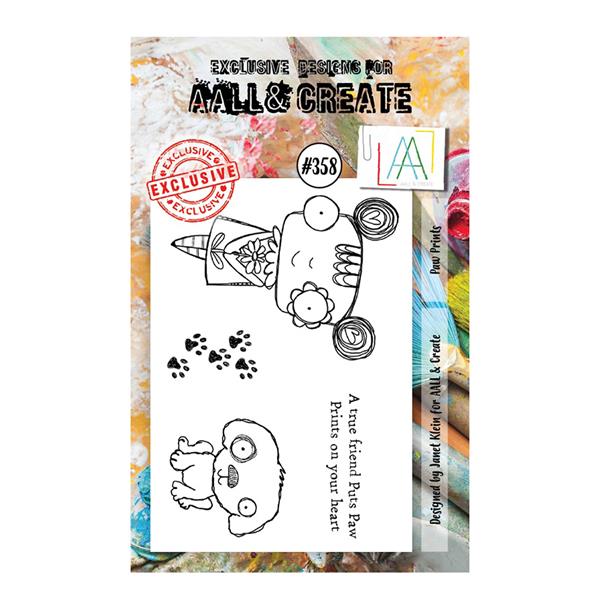 AALL & Create - Clear Stamp A7 size - Set #850 Stanley Travels