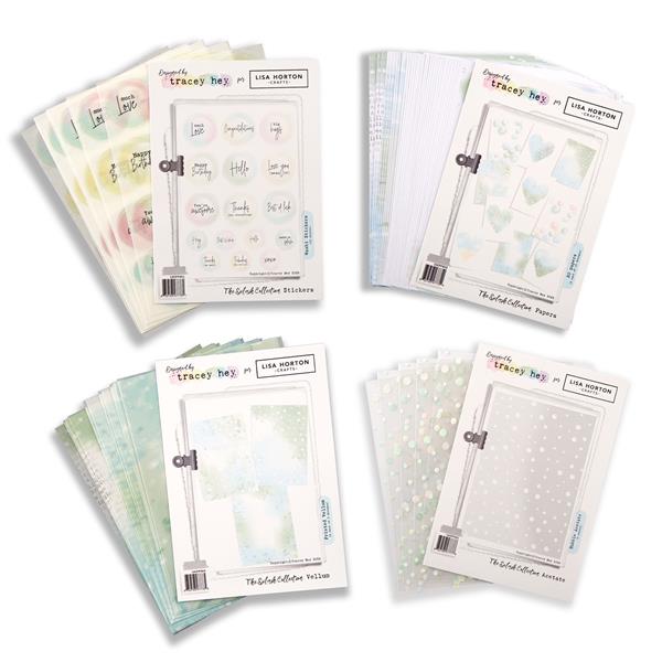 Lisa Horton Crafts The Splash Collection by Tracey Hey - Papers,  - 451290