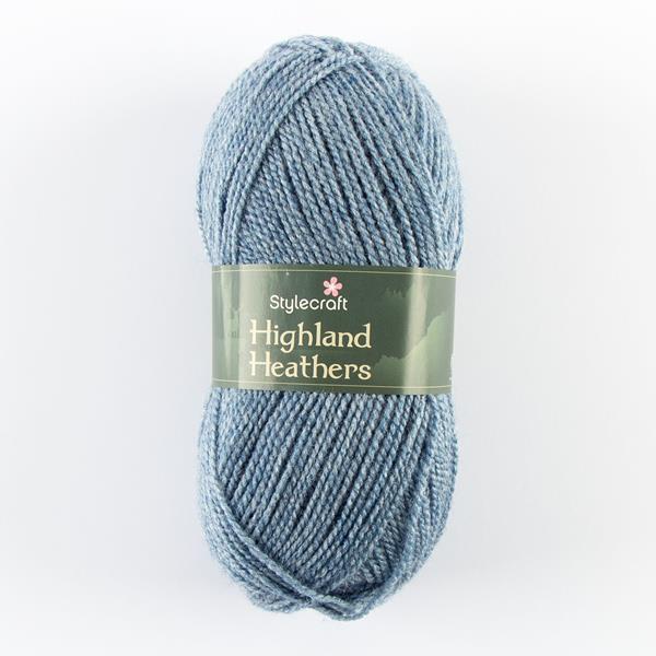 Stylecraft Highland Heathers DK Yarn - Cairn - 100g - 100% Premiu - 453515