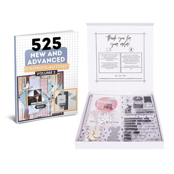 Scrapbooking Coach at Home Kit - The Heart Of Spring  +  Scrapboo - 454793