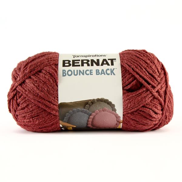 Bernat Bounce Back Yarn - Merlot - 225g - 455414