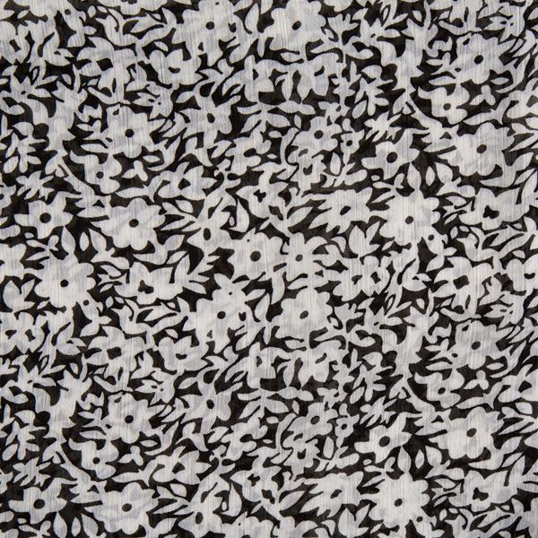 House of Alistair Monochrome Georgette 1m Fabric - 150cm Wide - 463013