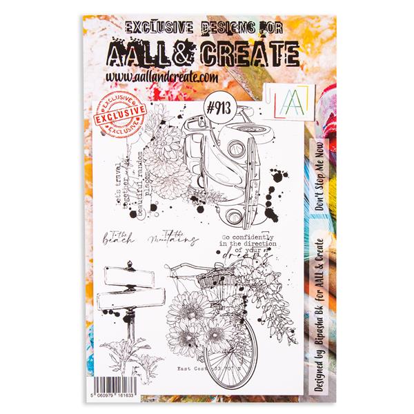 AALL & Create Bipasha Bk A5 Stamp Set - Don't Stop Me Now - 5 Sta - 463136