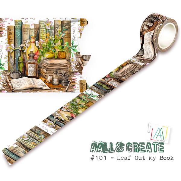 AALL & Create Washi Tape - Leaf Out My Book - 469010