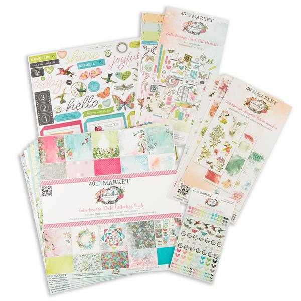 49 And Market Collection Bundle With Custom Chipboard - Kaleidosc - 471427