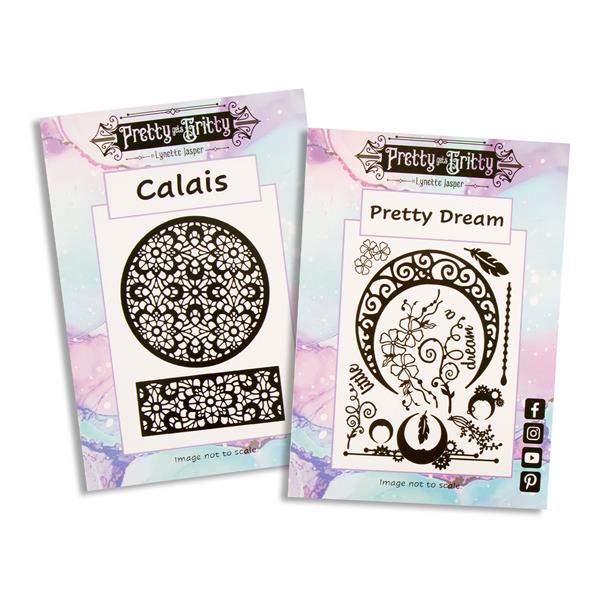 Pretty Gets Gritty Pretty Dreams & Calais Die Sets - 17 Dies Tota - 474091