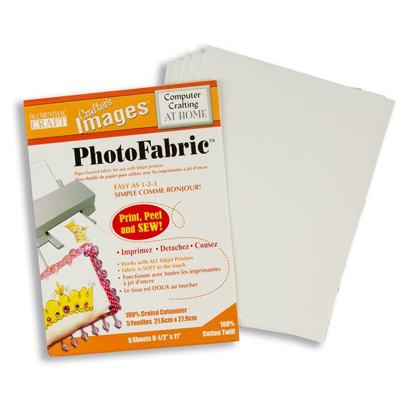 PhotoFabric Paper Backed Fabric by Blumenthal Craft Crafter's Images