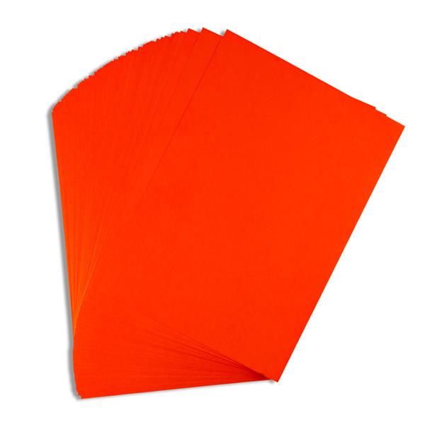 Pink Frog Crafts Tangerine A3 Paper - 170gsm - 50 Sheets - 475536