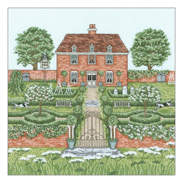 Bothy Threads Manor House Counted Cross Stitch Kit - 30 x 30cm - 476899