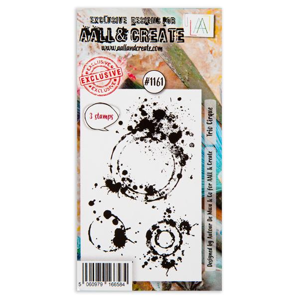 AALL & Create Autour De Mwa A8 Stamp Set - Trio Cirque - 3 Stamps - 480185