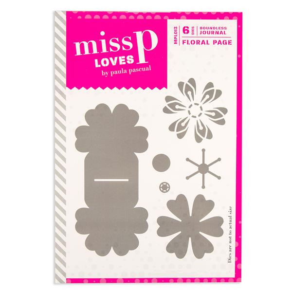 Miss P Loves Die Set 013 - Boundless Journal - Floral Journal Pag - 485940