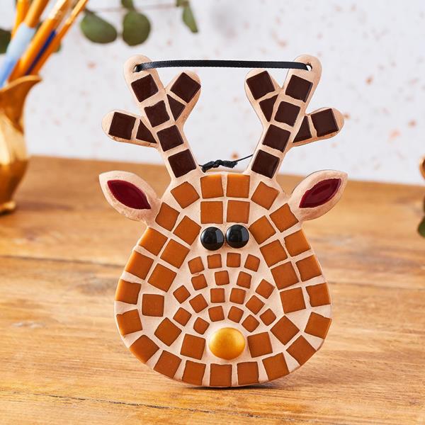 China Petals Mosaic Kit - Christmas Reindeer - Issue 43 - 486397