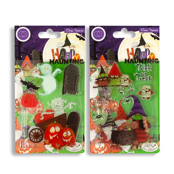 Craft Consortium Happy Haunting Stamp Collection - 14 Stamps - 490197