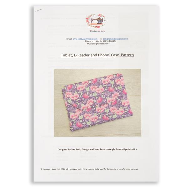 Design & Sew Tablet, E-Reader and Phone Case Pattern - 498649