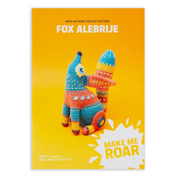 Make Me Roar Fox Alebrije Crochet Pattern - 500950