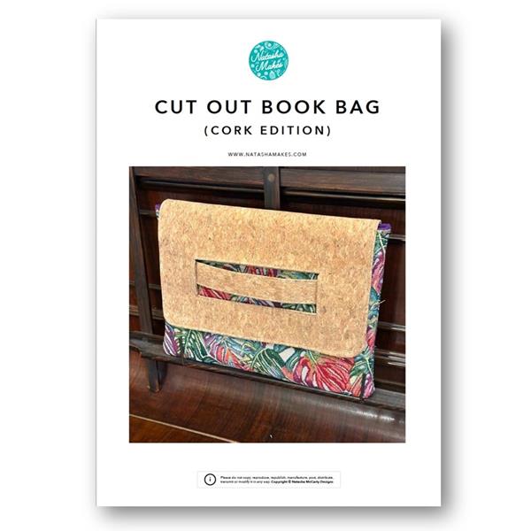 Natasha Makes Cut Out Book Bag (Cork Edition) Instructions - 501345