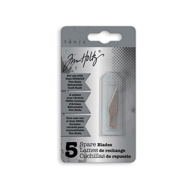 Tim Holtz - Retractable Craft Knife - Spare Blade 5 Pack - 504181