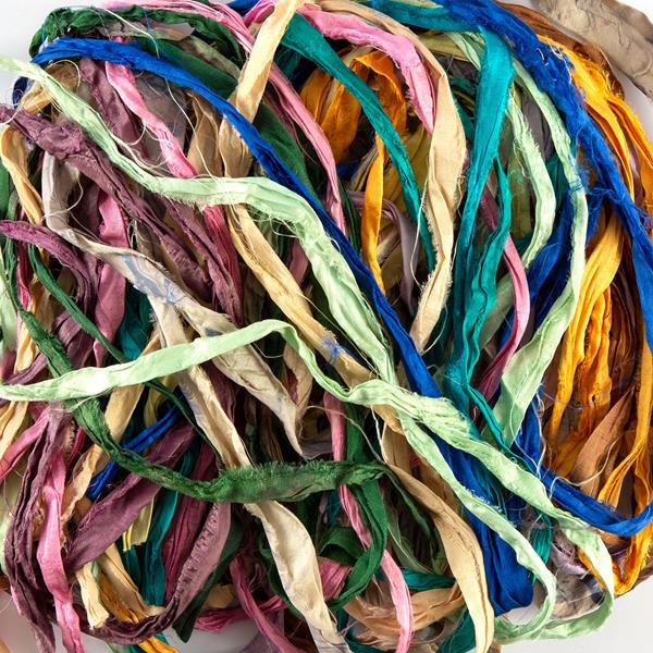Janie's Originals Sari Ribbon - 15m - Assorted Colours - 505483