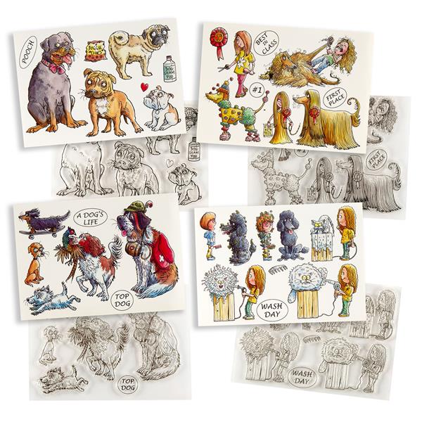 The Card Hut Mark Bardsley Pedigree Stamp Collection - 4 x Stamp  - 510128