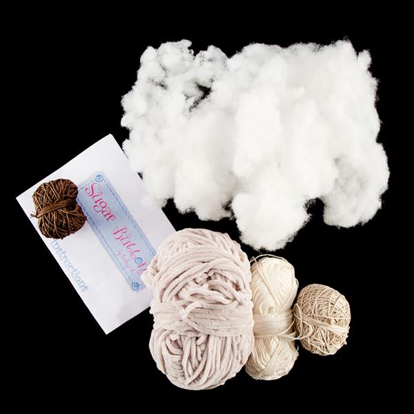 Sugar Buttons Deer Cuddlepals Crochet Kit - Yarn, Stuffing, Acces - 516155